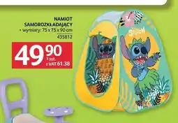 Selgros Namiot samorozkładający Stitch oferta