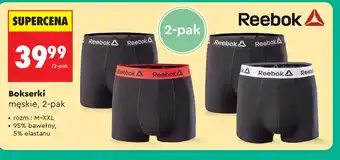 Biedronka Bokserki męskie Reebok oferta