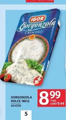 Selgros Ser pleśniowy Gorgonzola Dolce Igor oferta