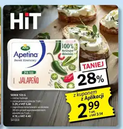 Selgros Serek kremowy Jalapeno Arla Apetina oferta