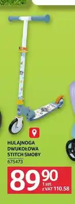 Selgros Hulajnoga dwukołowa Stitch Smoby oferta
