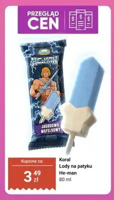 Dino Lody na patyku He-man Koral oferta