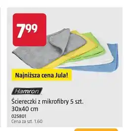 Jula Ściereczki z mikrofibry Hamron 5-pak oferta