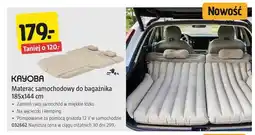 Jula Materac samochodowy do bagażnika Kayoba 185x144 cm oferta