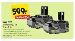 Jula Akumulatory Ryobi ONE+ 2-pak oferta