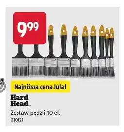 Jula Zestaw pędzli malarskich Hard Head 10-pak oferta