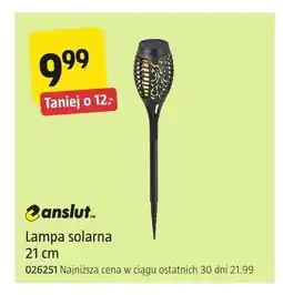 Jula Lampa solarna Anslut 21 cm oferta