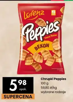 Delikatesy Centrum Chrupki Peppies Lorenz Bekon oferta