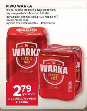 Stokrotka Market Piwo Warka oferta
