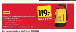 Jula Akumulatorowy opryskiwacz ciśnieniowy Stanley oferta