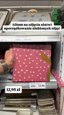 Action Album na zdjęcia z kokardą 64 strony 25x25 cm oferta