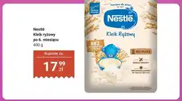 Dino Kleik ryżowy po 6. miesiącu Nestlé oferta