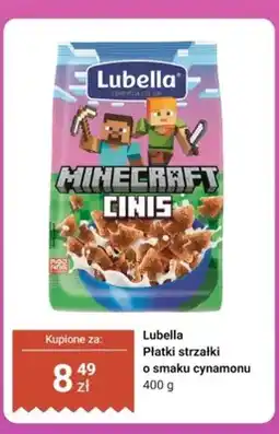 Dino Płatki śniadaniowe strzałki o smaku cynamonu Lubella Minecraft Cinis oferta
