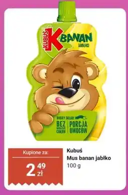 Dino Mus banan jabłko Kubuś oferta