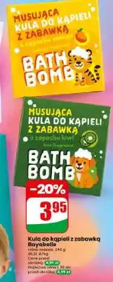 Dino Musująca kula do kąpieli z zabawką Bayabelle o zapachu mango oferta