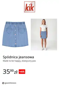 KiK Spódnica jeansowa oferta