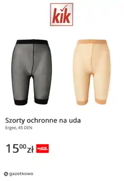 KiK Ergee Szorty ochronne na uda, 45 DEN oferta