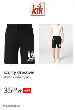 KiK Identic Szorty dresowe oferta