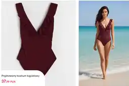 Sinsay Prążkowany kostium kąpielowy oferta
