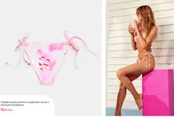 Sinsay Trójkątna góra od bikini z wiązaniem na szyi z motywem kwiatowym oferta