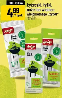 Polomarket Łyżeczki, łyżki, noże lub widelce wielokrotnego użytku oferta