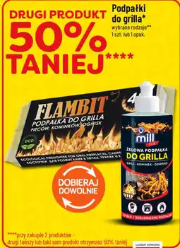 Polomarket Podpałki do grilla Flambit / Mill oferta