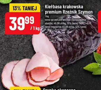 Polomarket Kiełbasa krakowska premium Rzeźnik Szymon oferta