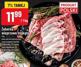 Polomarket Żeberka wieprzowe trójkąty oferta