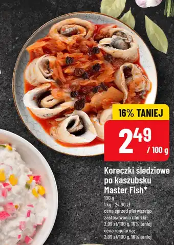 Polomarket Koreczki śledziowe po kaszubsku Master Fish oferta