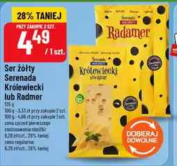 Polomarket Ser żółty Serenada Królewiecki lub Radmer oferta
