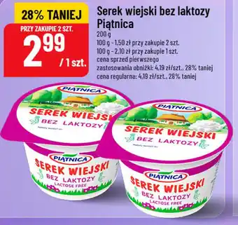 Polomarket Serek wiejski bez laktozy Piątnica oferta