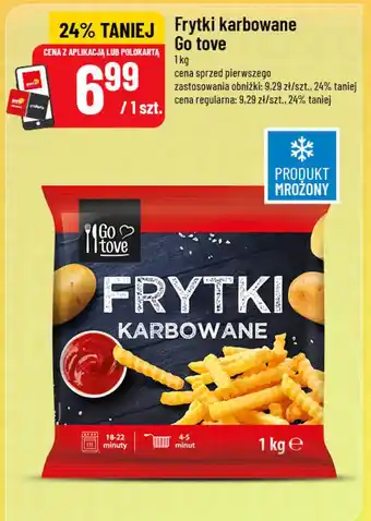 Polomarket Frytki karbowane Go tove oferta