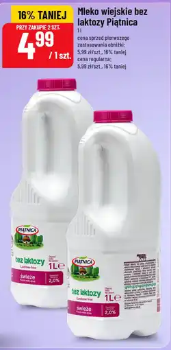 Polomarket Mleko wiejskie bez laktozy Piątnica oferta