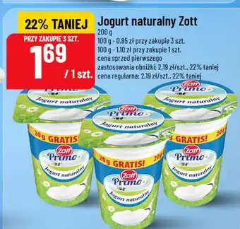 Polomarket Jogurt naturalny Zott Primo oferta