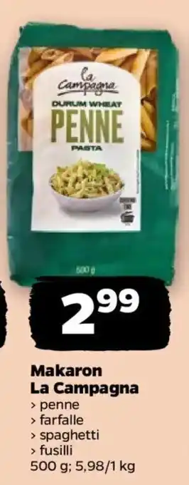 Netto Makaron La Campagna oferta