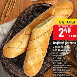 Polomarket Bagietka pszenna z masłem czosnkowym oferta