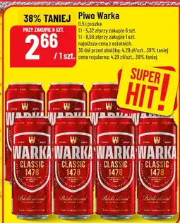 Polomarket Piwo Warka Classic oferta