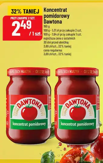Polomarket Koncentrat pomidorowy Dawtona oferta