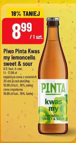 Polomarket Piwo Pinta Kwas my lemoncello sweet & sour oferta