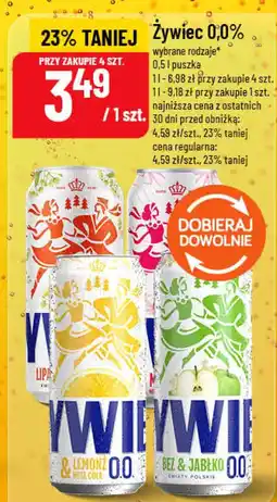Polomarket Żywiec 0,0% oferta