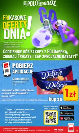 Polomarket Ciastka Delicje Szampańskie oferta