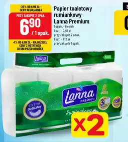 Polomarket Papier toaletowy rumiankowy Lanna Premium oferta
