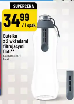 Polomarket Butelka z 2 wkładami filtrującymi Dafi oferta