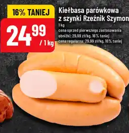 Polomarket Kiełbasa parówkowa z szynki Rzeźnik Szymon oferta