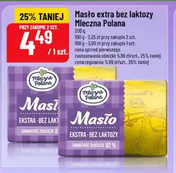 Polomarket Masło extra bez laktozy Mleczna Polana oferta