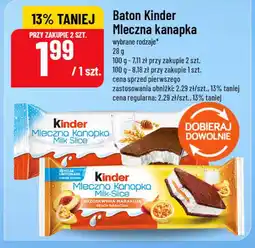 Polomarket Baton Kinder Mleczna kanapka oferta
