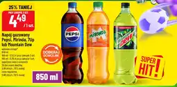 Polomarket Napój gazowany Pepsi, Mirinda, 7Up lub Mountain Dew oferta