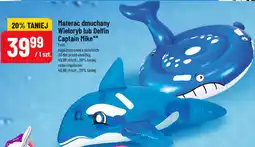 Polomarket Materac dmuchany Wieloryb lub Delfin Captain Mike oferta