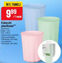 Polomarket Kubeczki plastikowe oferta
