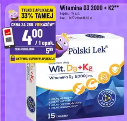 Polomarket Witamina D3 2000 + K2 Polski Lek oferta